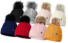 Damen Wintermütze gefüttert