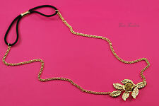 Haarband Stirnband Haarkette Haargummi Blatt Blume Blüte Rose Haarschmuck A126