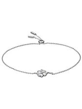 Fossil JFS00542040 Damen Armband Kleeblatt 925 Silber weiß