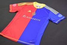 Adidas FC BASEL Trikot Jersey Camiseta Maglia Maillot Shirt Novartis 2012 176 XL