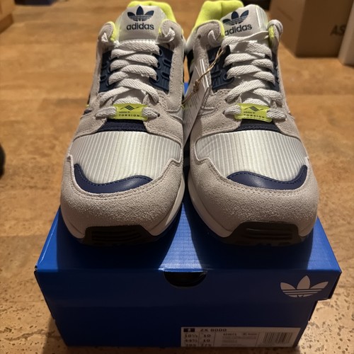 Adidas 8000 white - zx, blue
