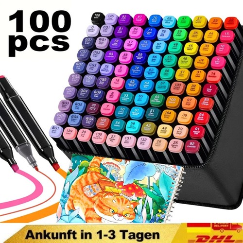 100 farben marker - 100,