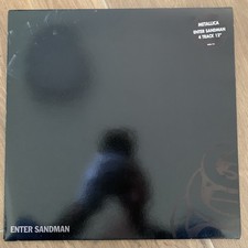 Metallica Enter Sandman 4 Track Single 12‘  Vertigo 1991 Near Mint 