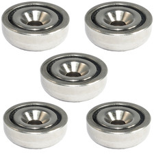 5x Neodym Magnet Topfmagnet