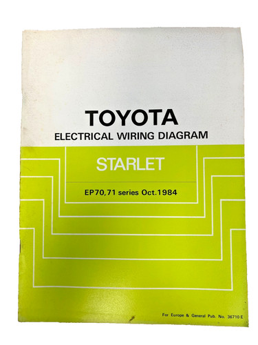 Toyota starlet - toyota,