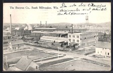 South Milwaukee, WI, The Bucyrus Co., Ansichtskarte 