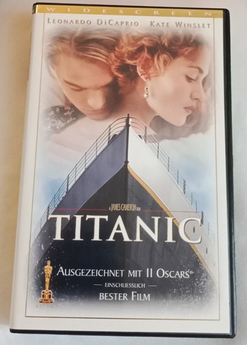 Vhs titanic james cameron - vhs,