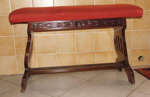 Gepolsterte sitzbank aus - 1,