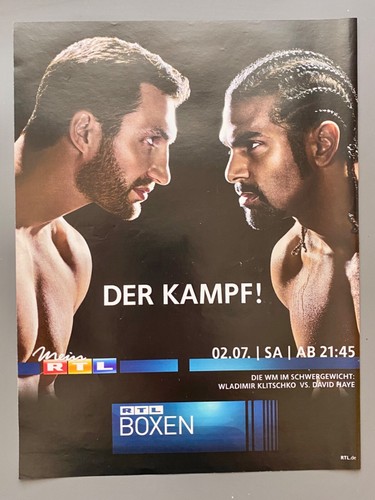 Der kampf klitschko - kampf!, vs.