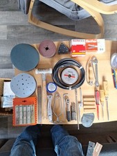 werkzeuge:Wiha/Cimco/Schaberklingen/ Schleifpapier:Festo/Zebra/Weichwachs 