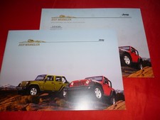 JEEP Wrangler JK Sport Rubicon Sahara 2.8 CRD 3.8 Prospekt + Preisliste von 2007
