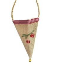 Spitztüte, Cornet CHAMBRAY Herzen 12cm by Danishville | dänische Weihnachten