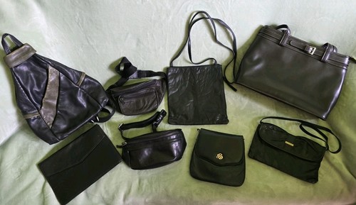 8er set echte ledertaschen - 8er,