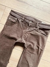 Orig. Diesel Safado Stretch  - W32  - L 32 - braun  - Regular  Slim Tapered  -**