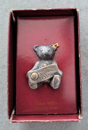 Steiff club teddy - teddy, pin