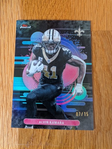 Alvin kamara topps finest 2025 - alvin,