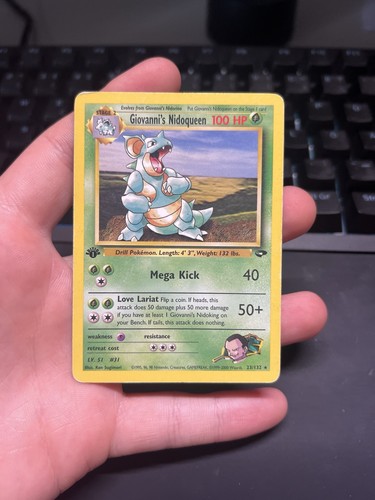 Pokémon karte giovannis - pokémon,