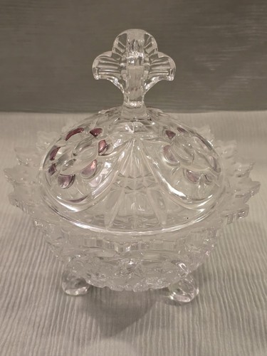 Kristallglas bonboniere mit - kristallglas,