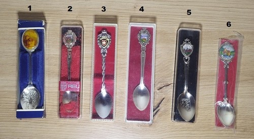 Vintage souvenir löffel - 17, x