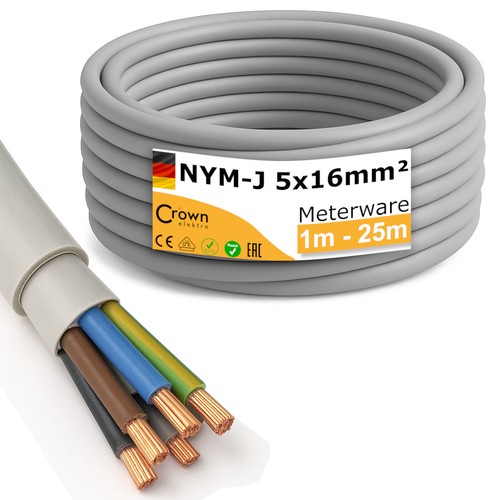 Nym kabel 5x16mm meterware - 5x16mm²,