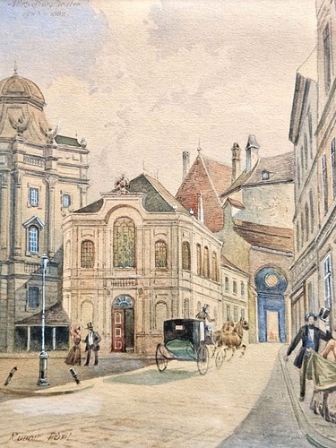 Original aquarell von rudolf - aquarell,