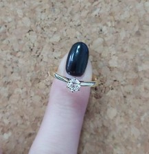 Halbmontierter Damen-Ehering