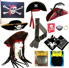 Piratenzubehör Kostüm Mütze