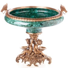 Prunkschale aus Porzellan &