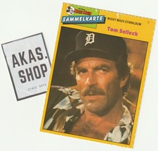 Tom Selleck Micky Maus German ID Trading Card 90s ULTRA RARE Magnum 1990