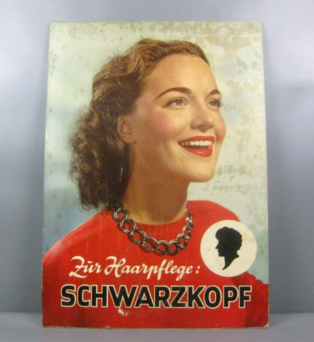 Großes altes werbeschild - großes,