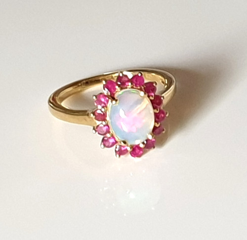 Welo opal afrikanischer rubin - opal,,