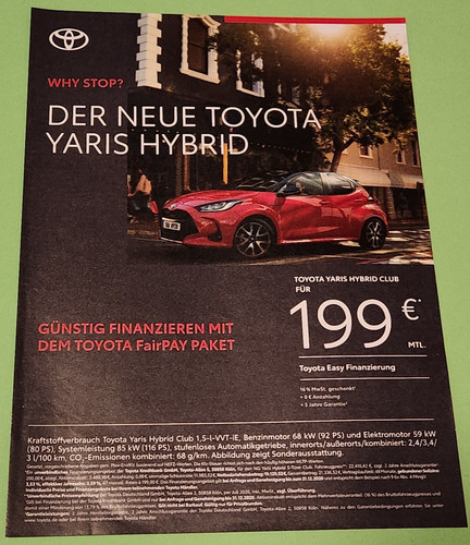 Toyota yaris hybrid - toyota,