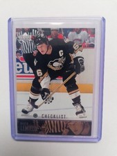 Trading Card NHL Saison 2004/05 MARIO LEMIEUX PITTSBURGH PENGUINS CHECKLIST 