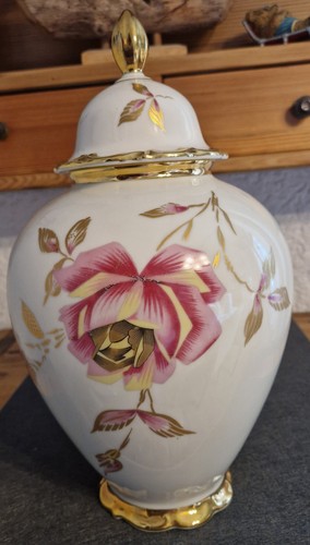 Große deckel vase - deckel-vase, (urne)