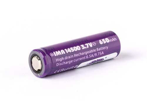 Efest imr 14500 - 650mah, 3,6v
