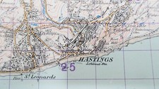 1931 Hastings Gebietskarte