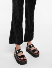 GANNI Schwarz Echtleder Schuhe