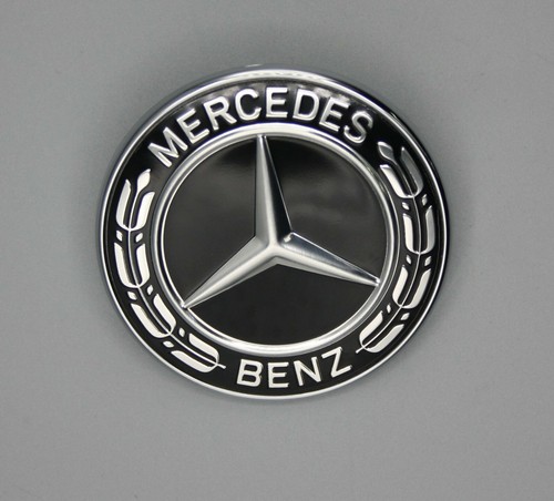 Emblem motorhaube schwarz amg - emblem, schwarz,