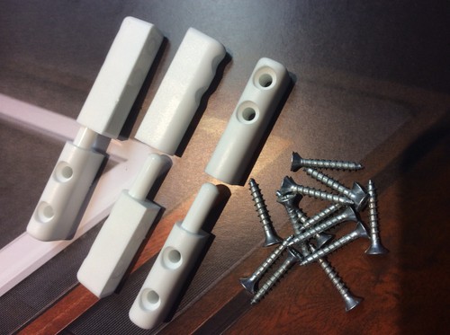 Pvc scharniere 3er - pvc,