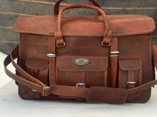 22" Vintage Leder Tasche Reise