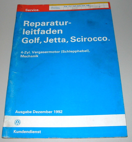 Werkstatthandbuch golf - werkstatthandbuch,