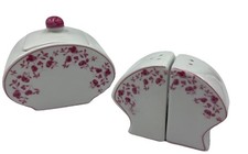 Schönes Altes Konvolut Salz & Pfefferstreuer + Zuckerschale mit Deckel Deko Set