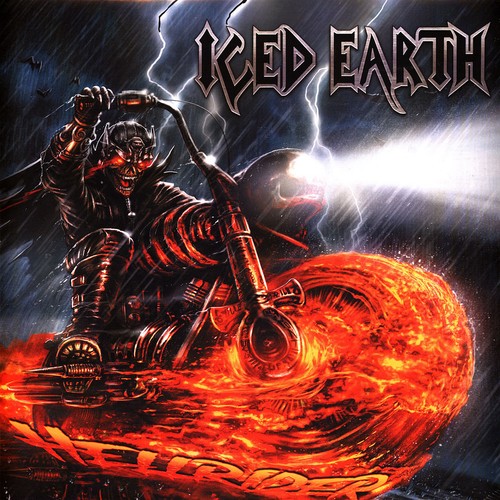Iced earth hellrider orange - earth,