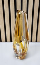 Murano Design Vase - Gelb