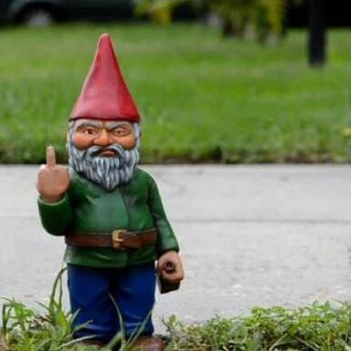 Gartenzwerg ehrenfinger - gartenzwerg,
