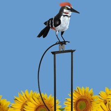 Windspiel Vogelwippe Gartenpendel Gartenwippe Gartendeko Mr. Specht Vogel Vögel