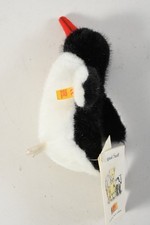 C26N16- Steiff Stofftier Pinguin Peggy mit Knopf und Fahne