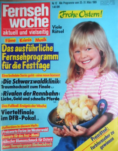 Fernsehwoche 1989 tv - fernsehwoche,