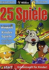 25 Spiele, Kinder-Spiele, CD-ROM, 