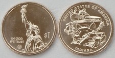 USA American Innovation Dollar - Indiana 2023 D unz.